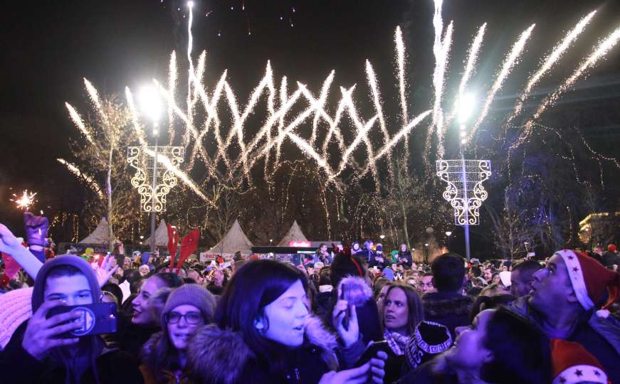 Doček Nove godine u Zagrebu i Beogradu